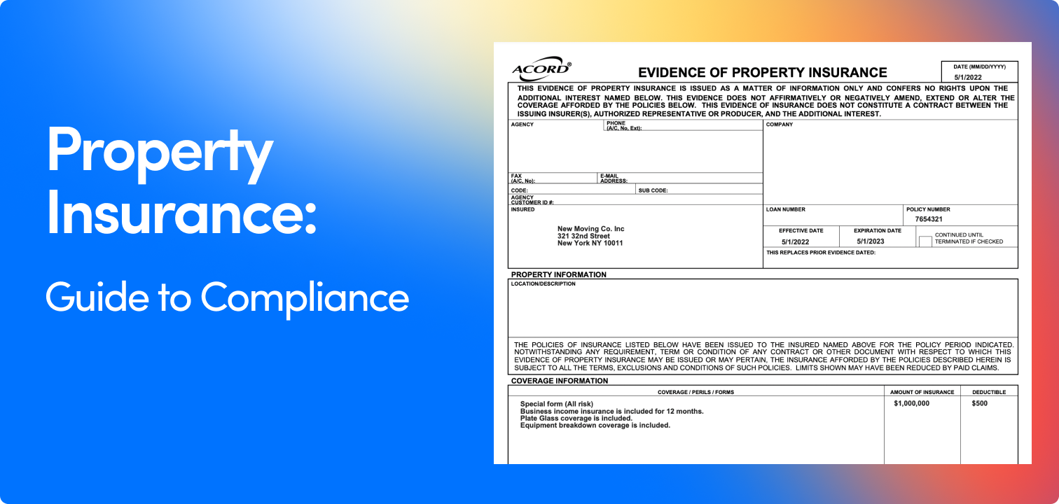 Property Insurance and How to Review it for Compliance Jones