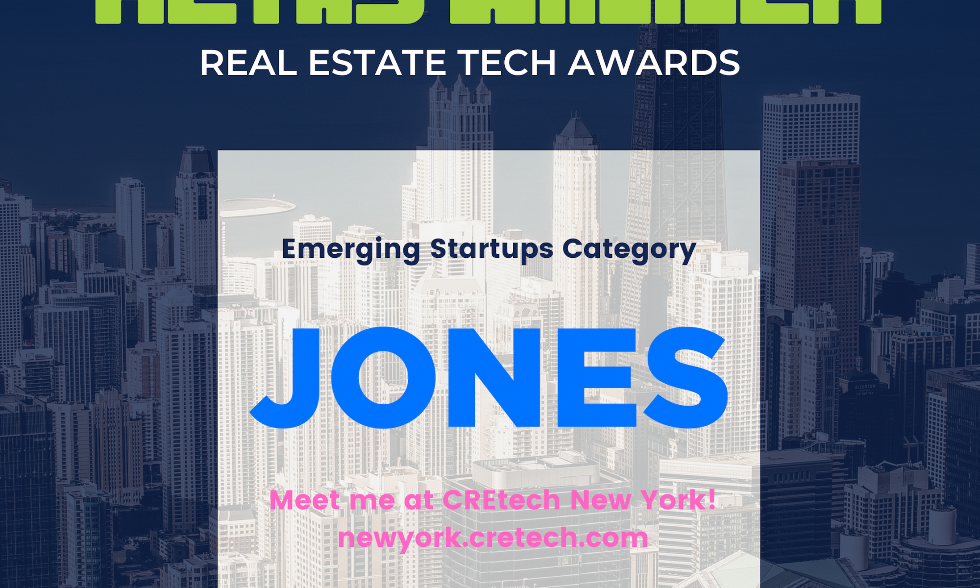 Jones is RETAS Winner
