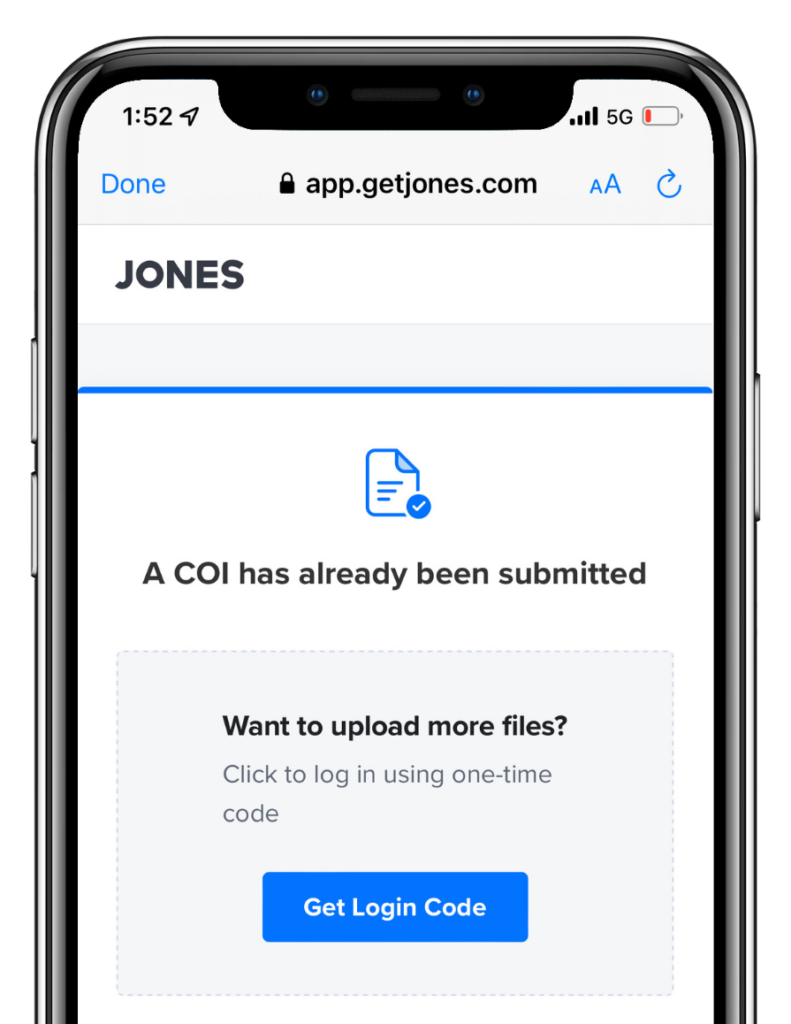 Jones - ability to upload multiple insurance documents