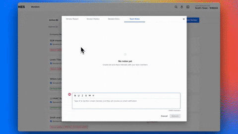 improve construction accounts payable by tagging team members